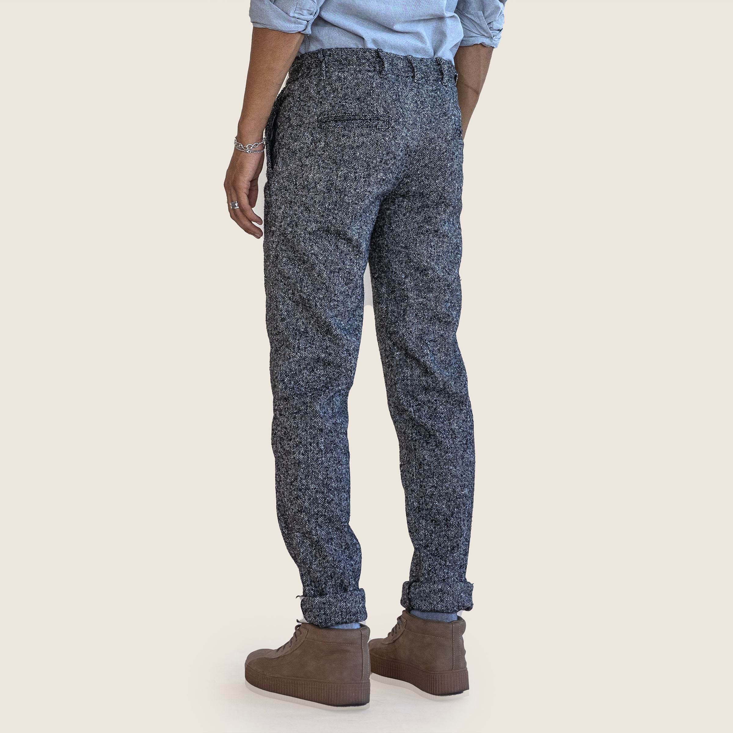 Casual Suiting in Washable Victory Donegal Tweed (3 Colors)