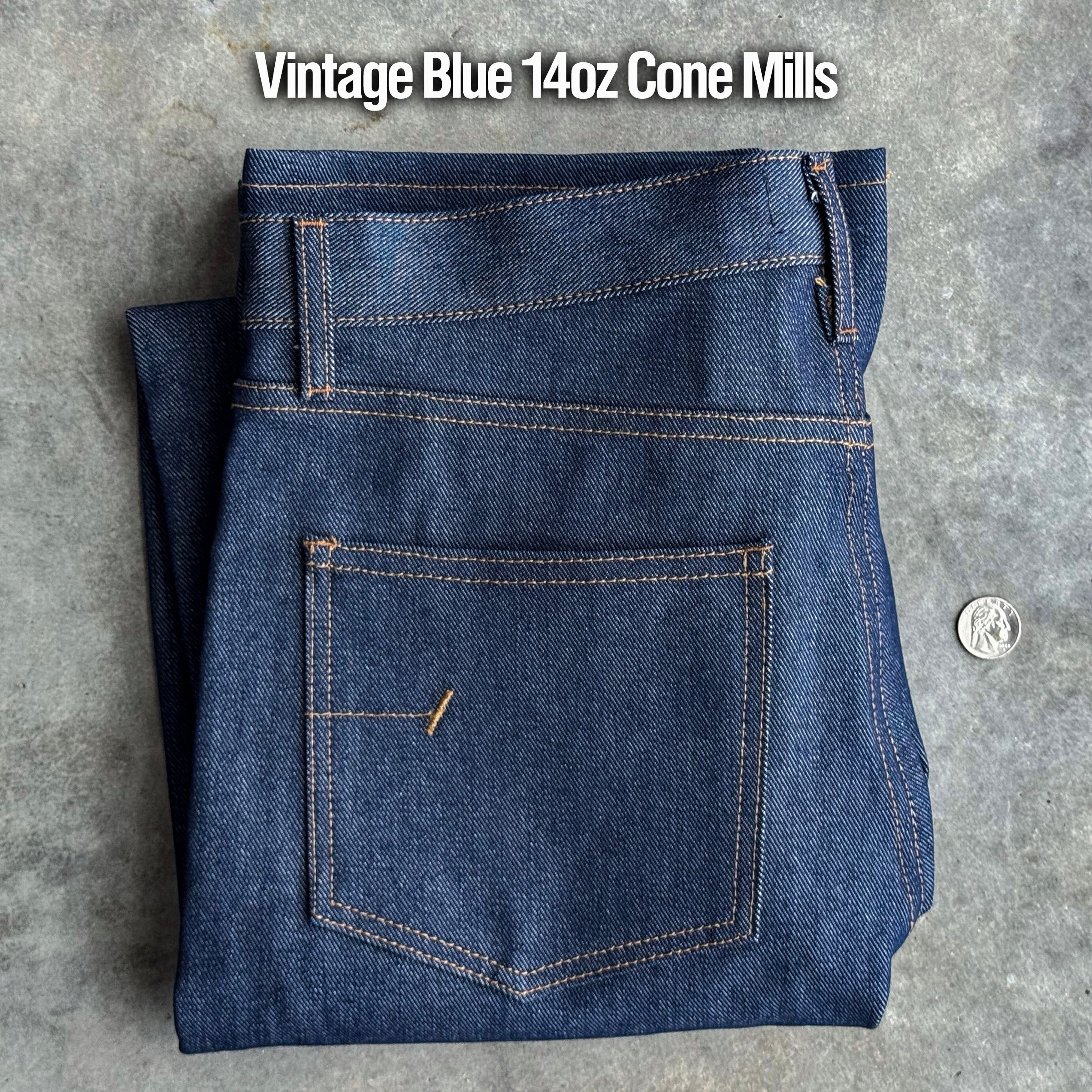 Rivet Jean in Japanese Denim & Heavyweight Cotton Project