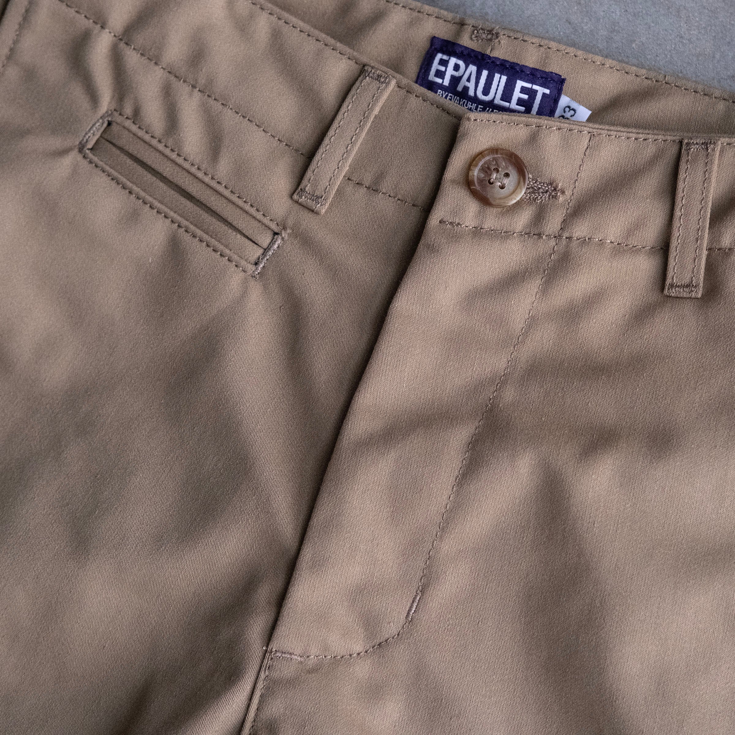 Wilhelm Chino OG British Khaki Cramerton 10oz Twill