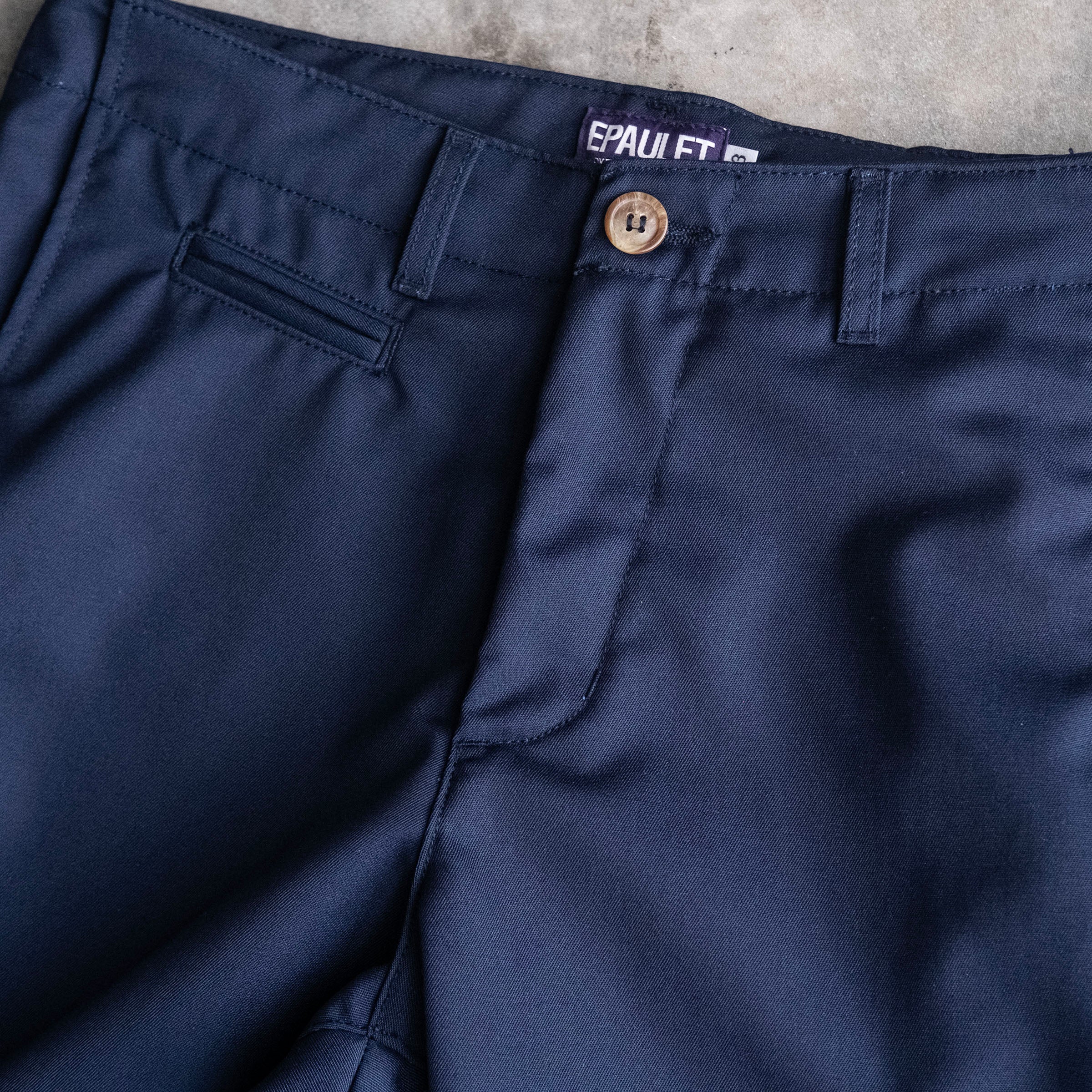Wilhelm Chino Navy 8oz Mt. Vernon Cotton Twill