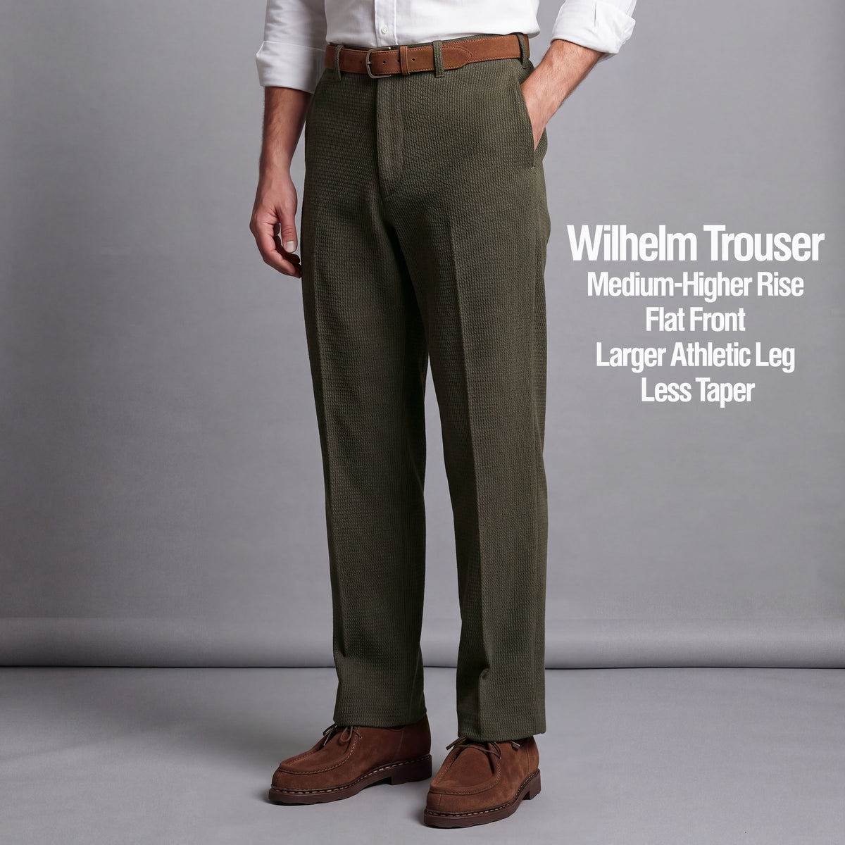 Custom Suits & Sportcoats in Japanese Olive Moss Sashiko