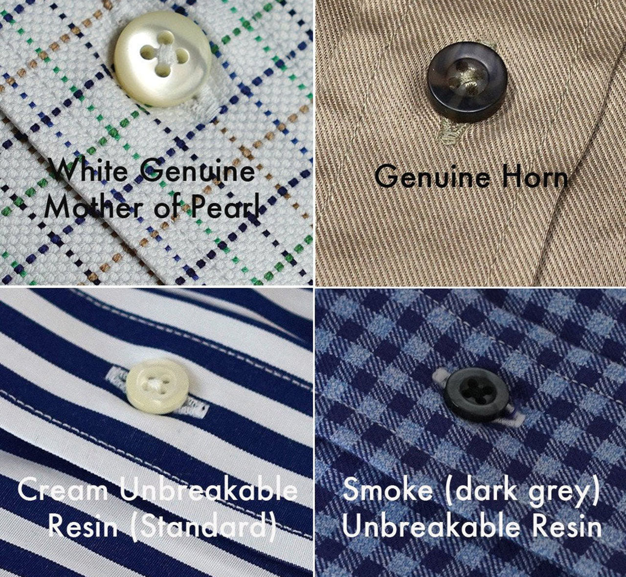 Custom Shirt Button Upcharge
